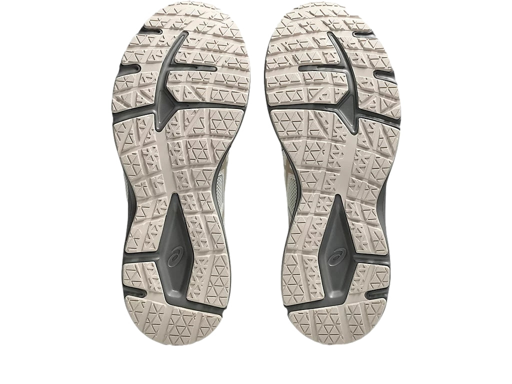 Asics JOG 100S Cream/Feather Grey Sko Rosa Mønster - modostore.no