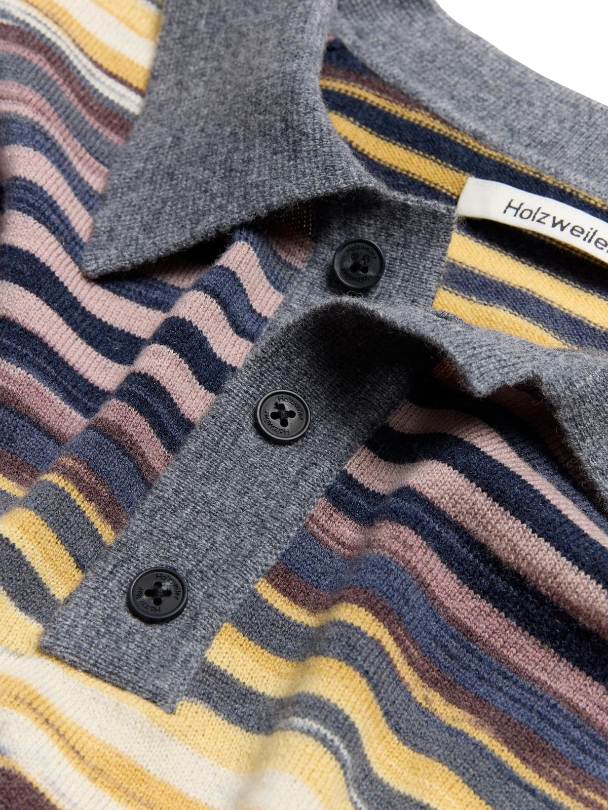 Holzweiler Luna Space Yarn Polo Genser Multi