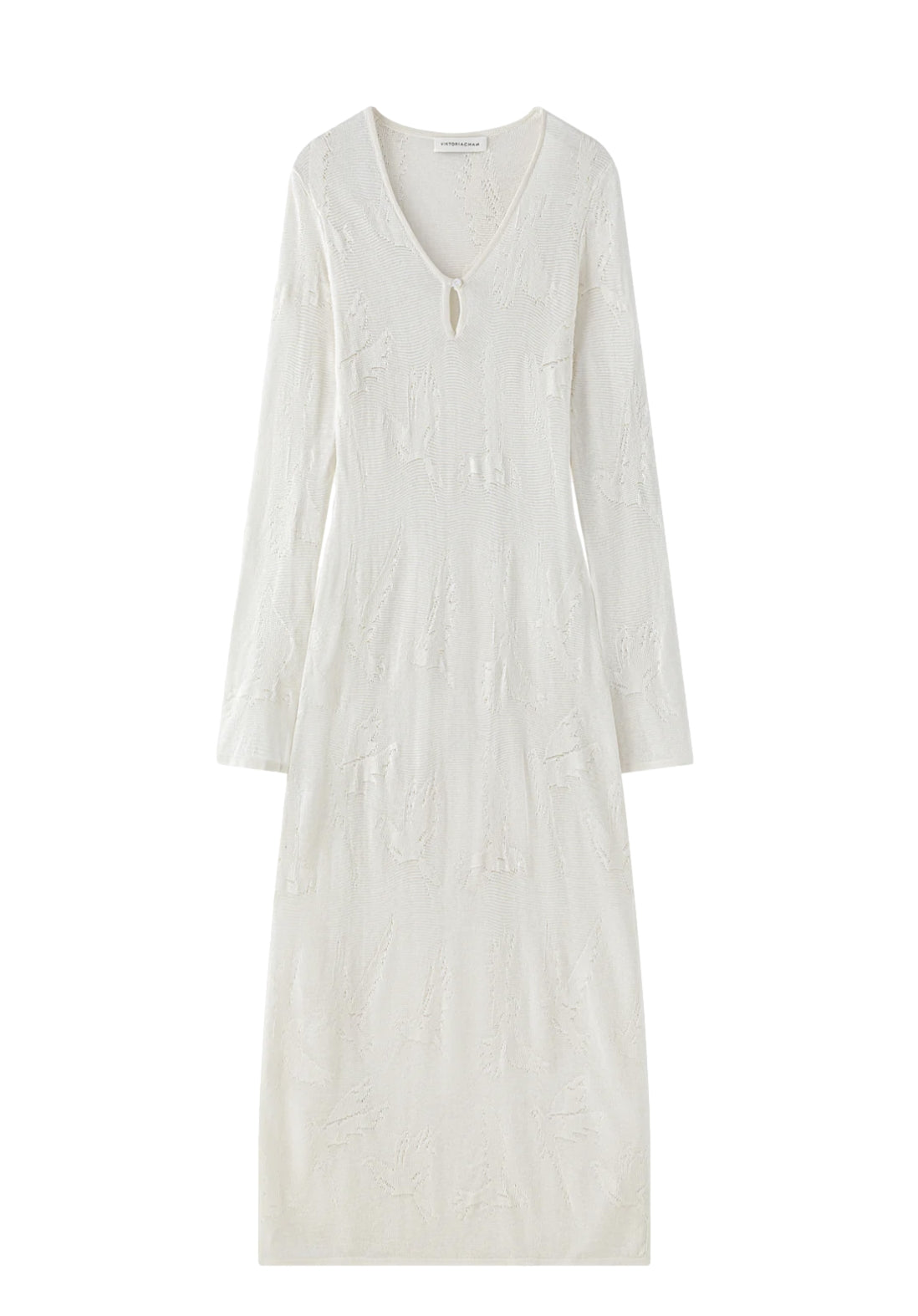 Viktoria Chan Hermoni Bird Dress Kjole Off-White - modostore.no