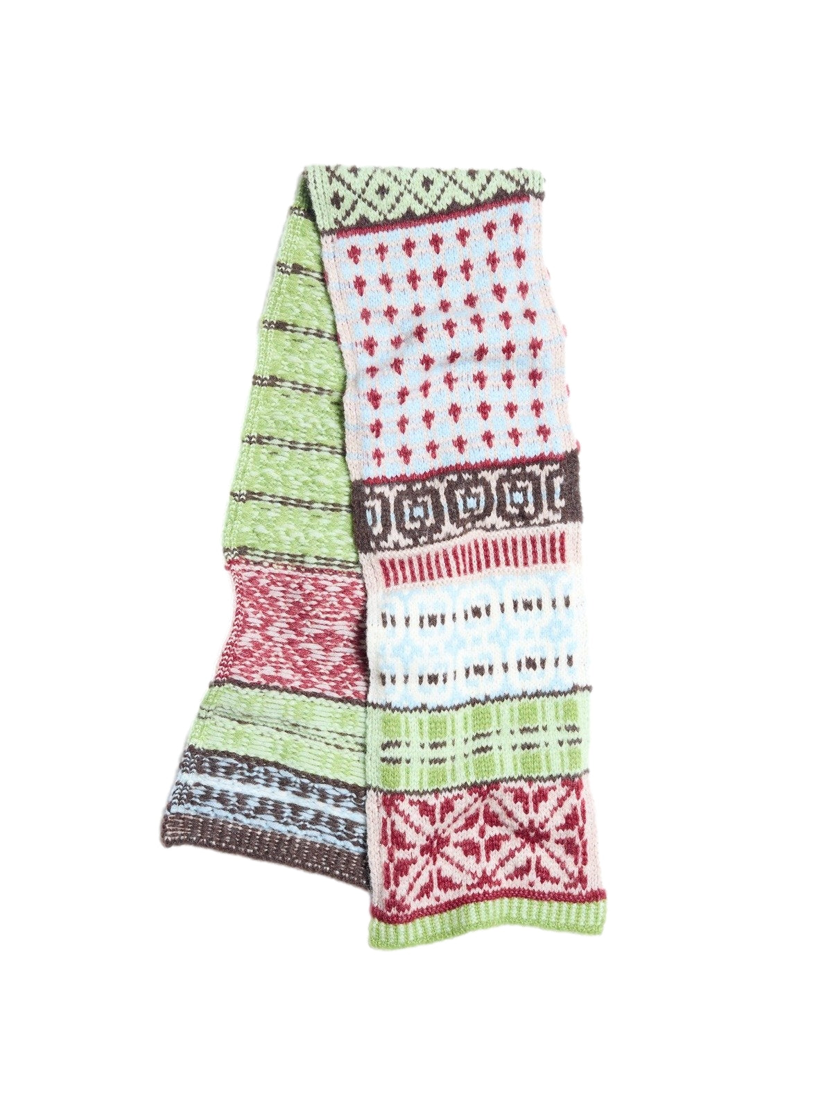 Holzweiler Norwegian Wool Scarf Skjerf Multi - modostore.no