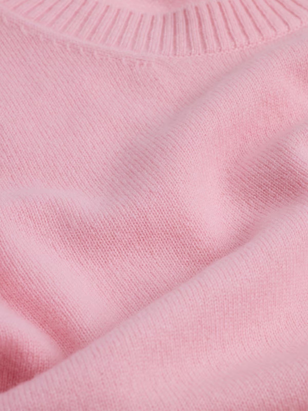 Holzweiler W. Cashmere Crew Crewneck Rosa - modostore.no