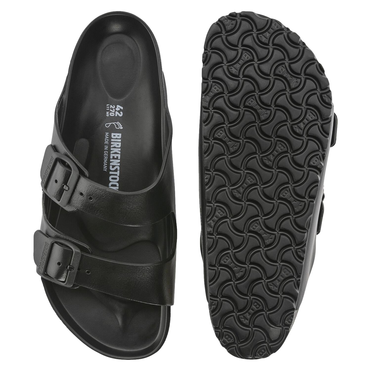 Birkenstock Arizona Essentials Narrow EVA Sko Sort - modostore.no