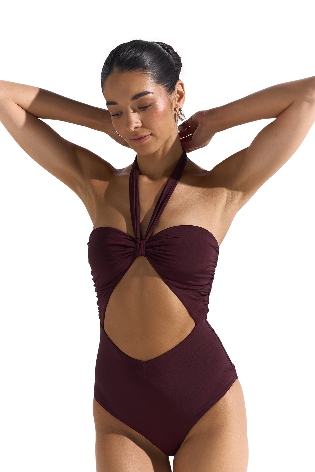 Seaquelle Helio Swimsuit Badedrakt Burgunder