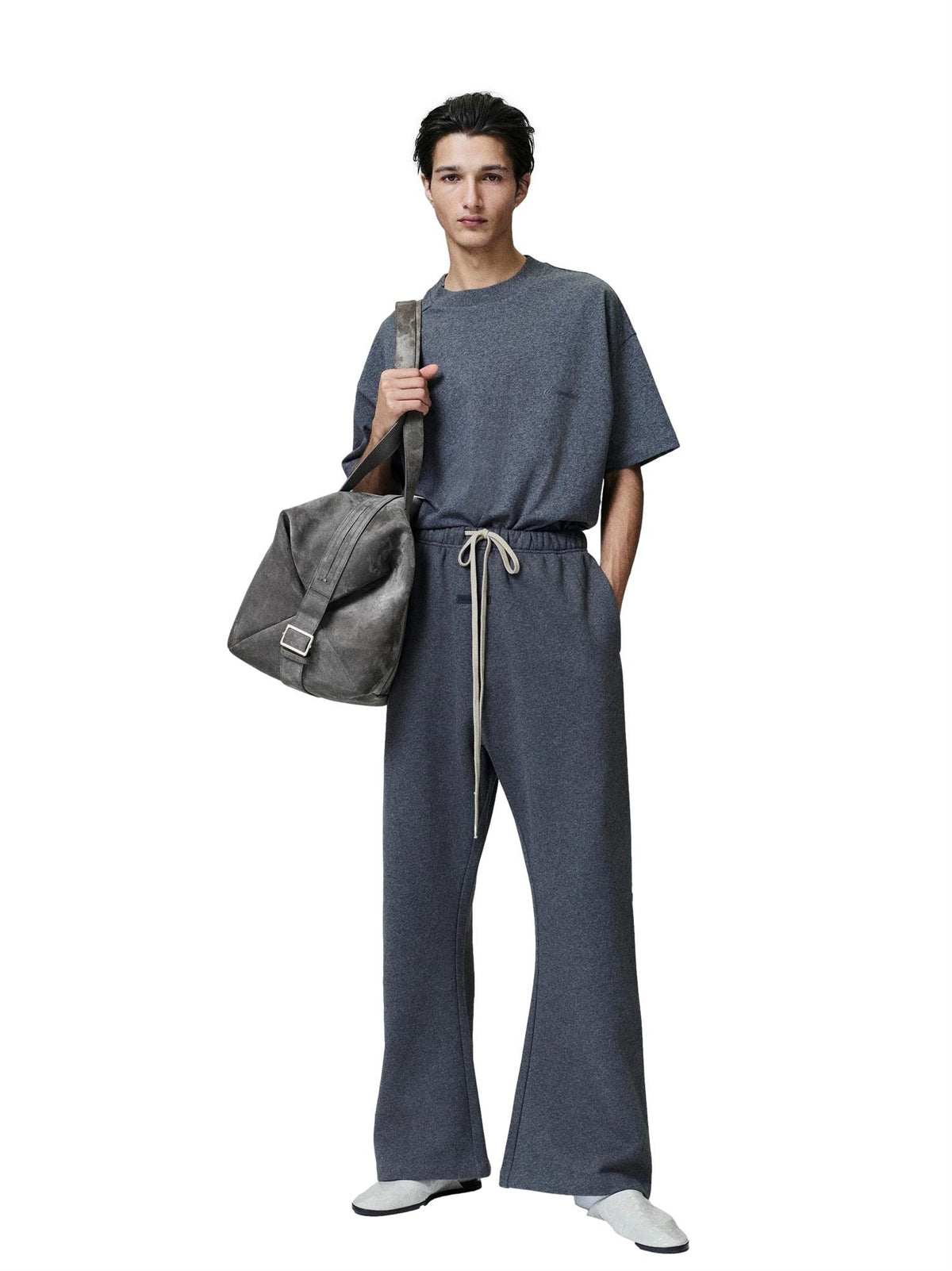 Fear of God Essentials Flare Sweatpant Joggebukse Mørkegrå