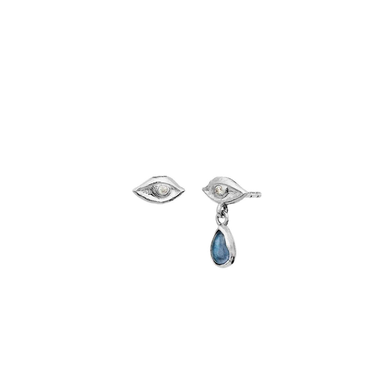 Maanesten Louise Earrings Øredobber Sølv