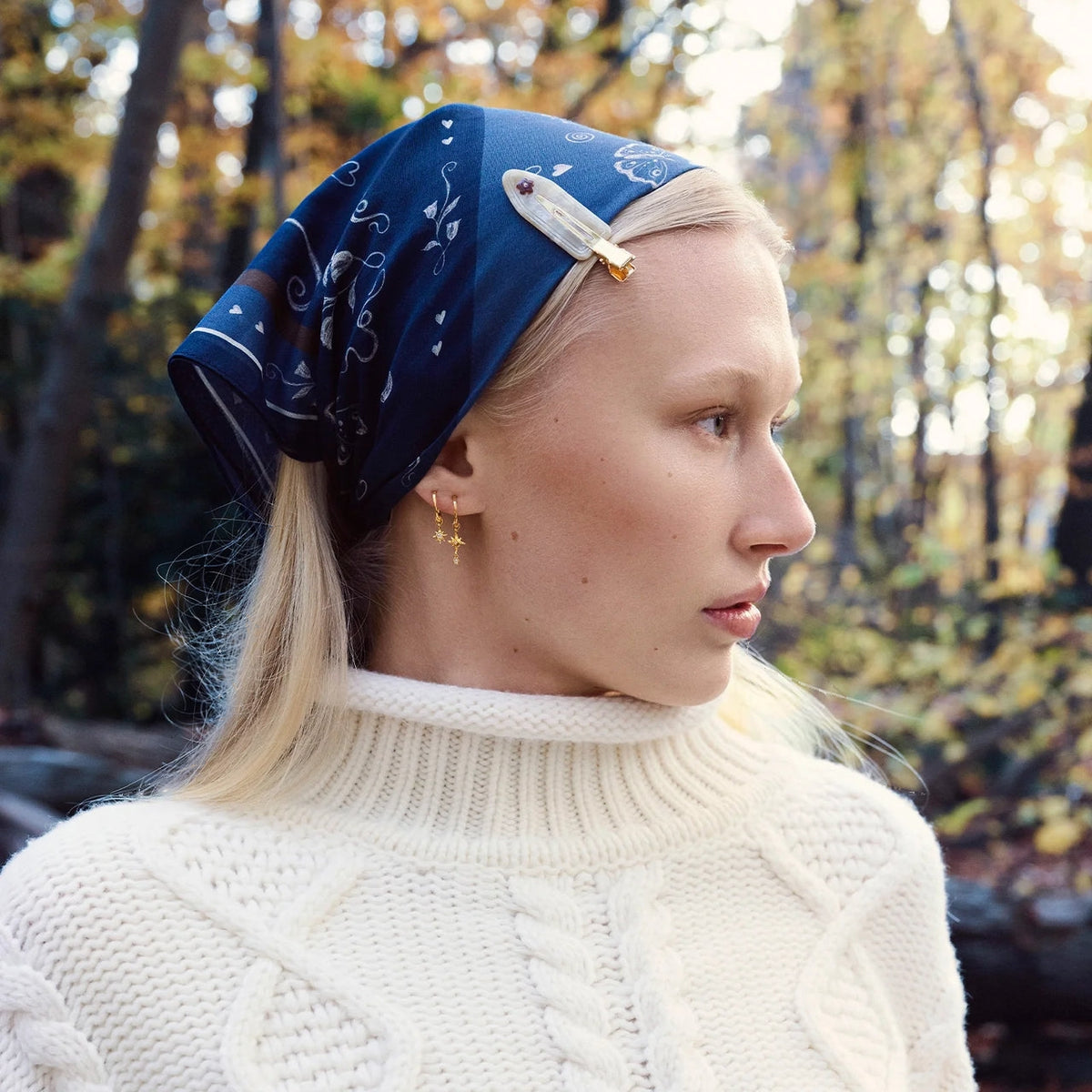 Maanesten Frea Hair Clip Set Pearl Hårspenne Off-White