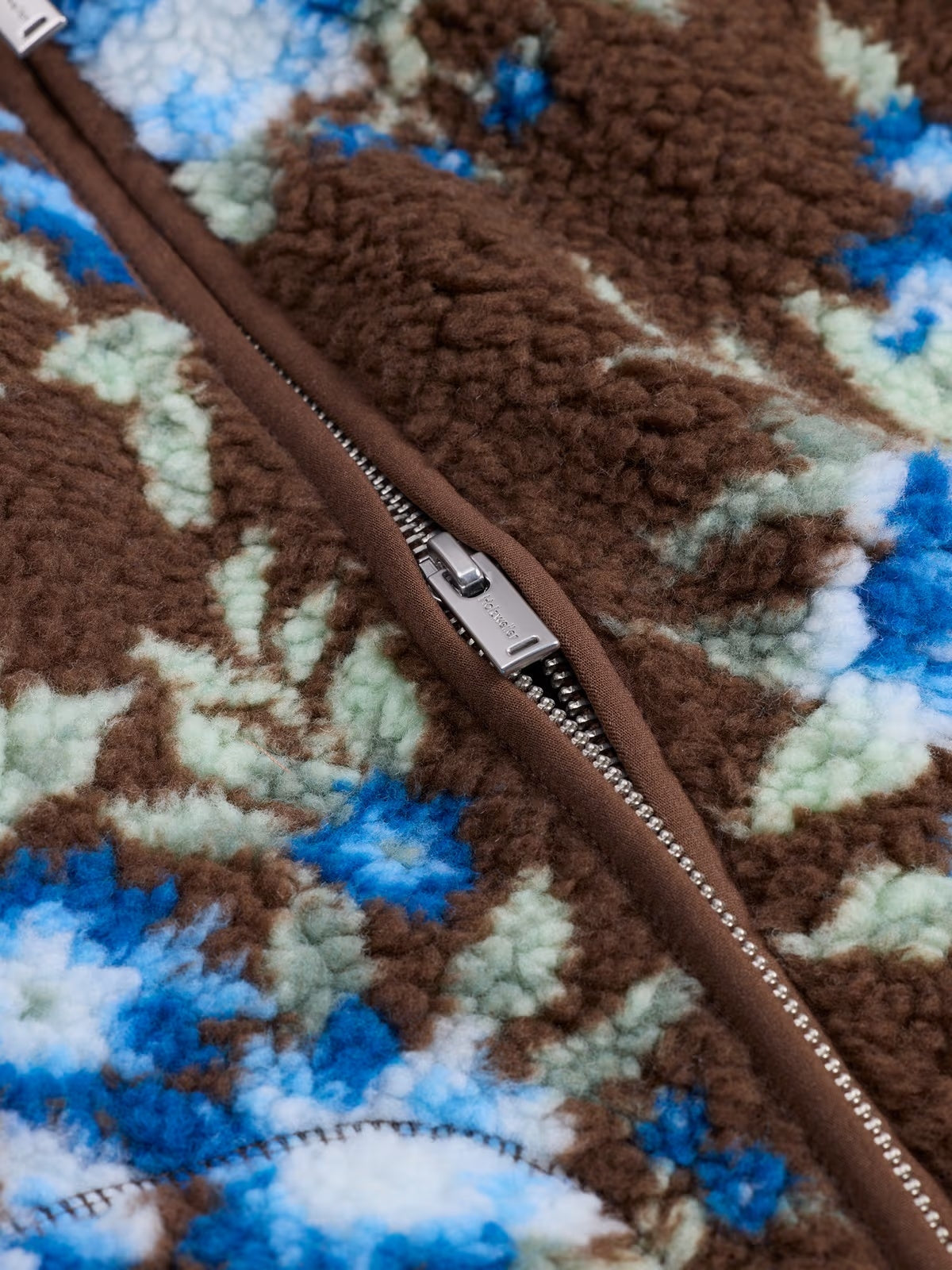 Holzweiler Rype Fleece Jacket Jakke Brun Mønster - modostore.no