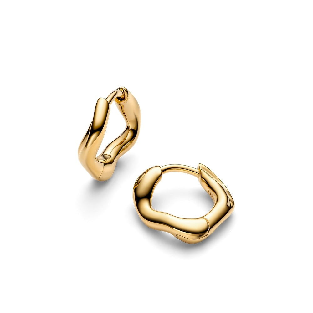 Maria Black Anil 10 Huggie Øredobber Gull - modostore.no