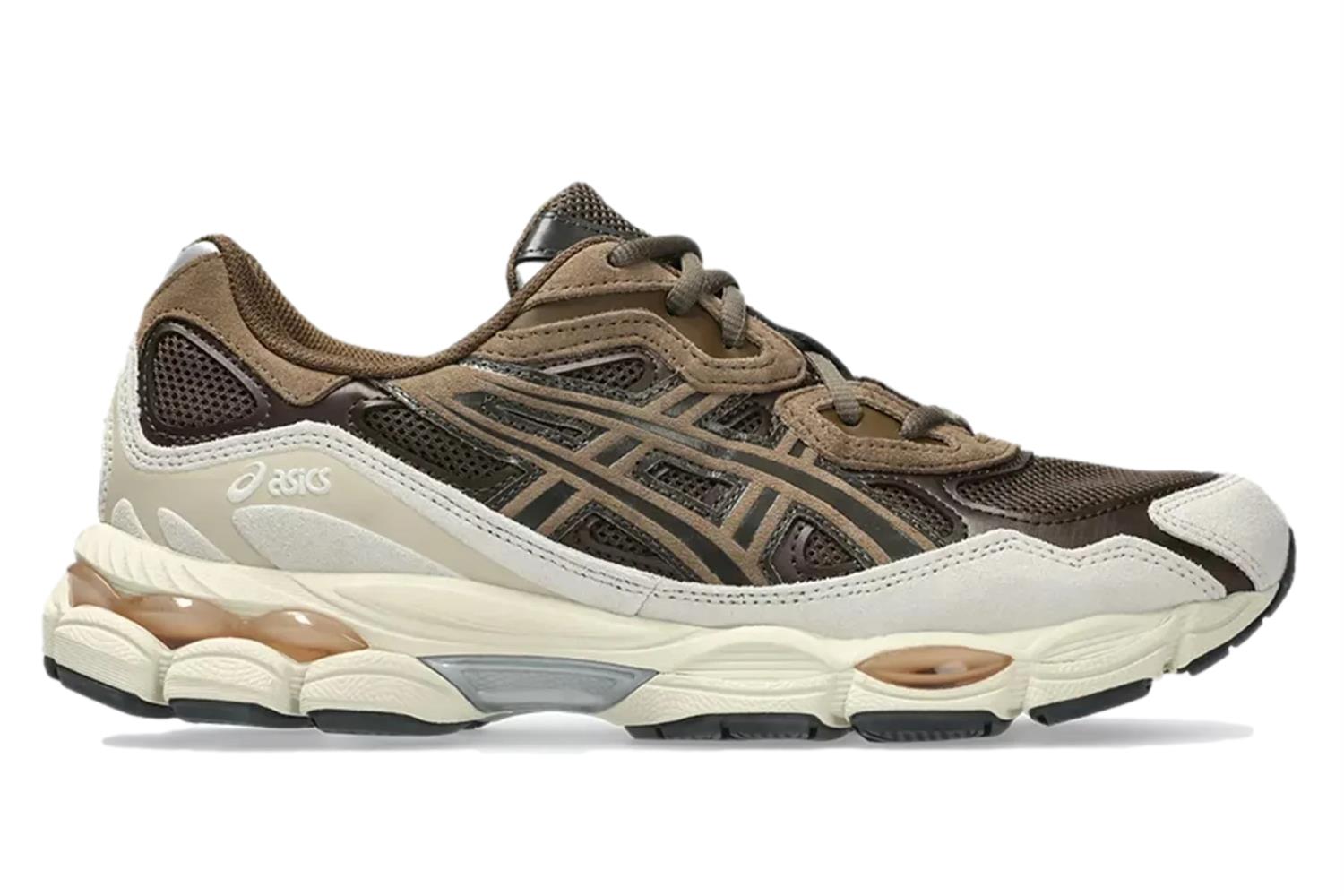 Asics GEL-NYC Brown Storm/Black Coffee Sko Brun/Beige