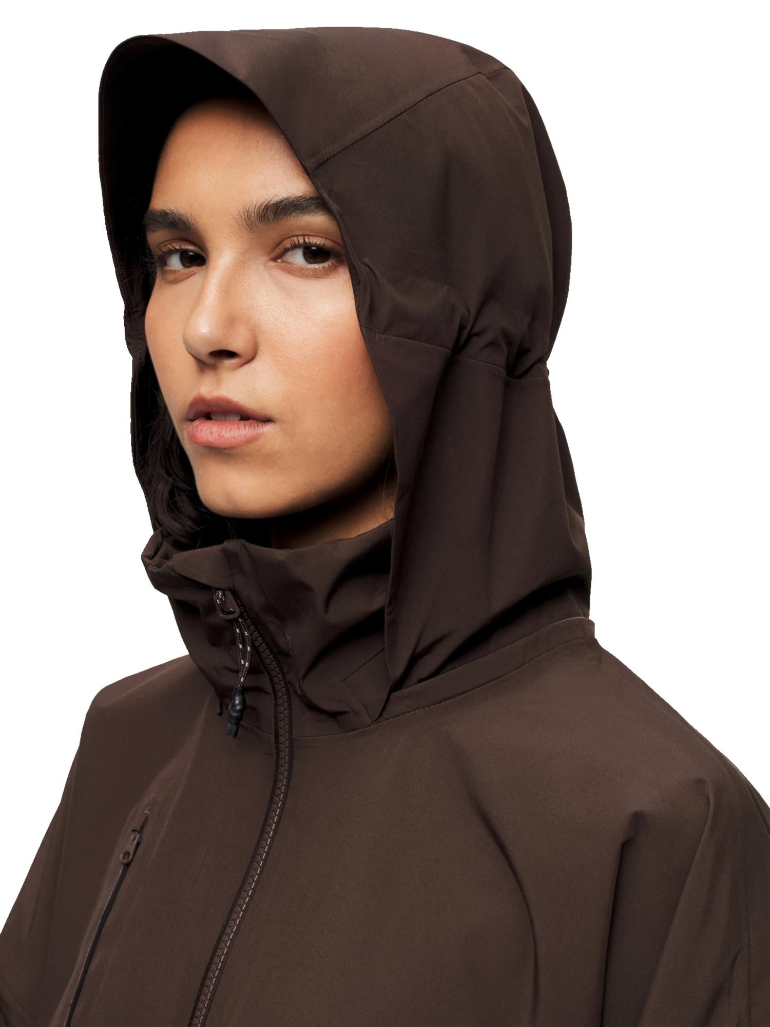 Blæst Klipra Coat Java Jakke Mørkebrun - modostore.no