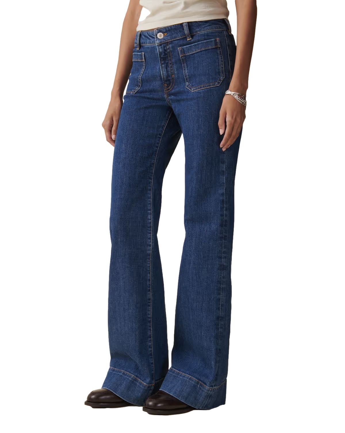 Jeanerica St. Monica Low Vintage 95 Jeans Mørkeblå