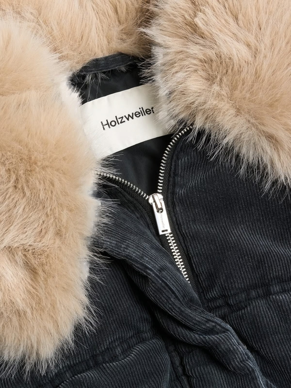 Holzweiler Steilia Cord Jacket Black Jakke Sort