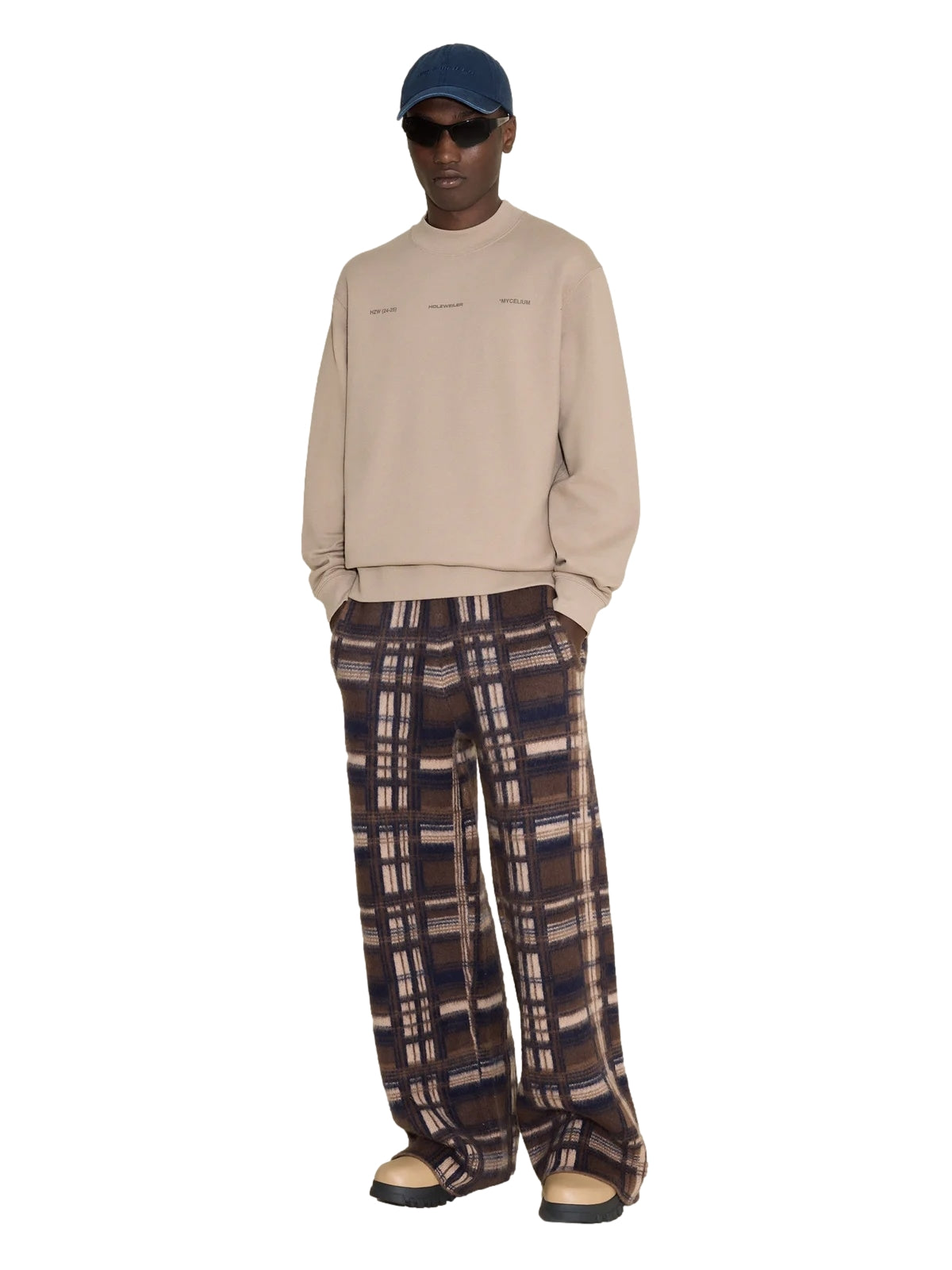 Holzweiler Duke National Crew Genser Beige