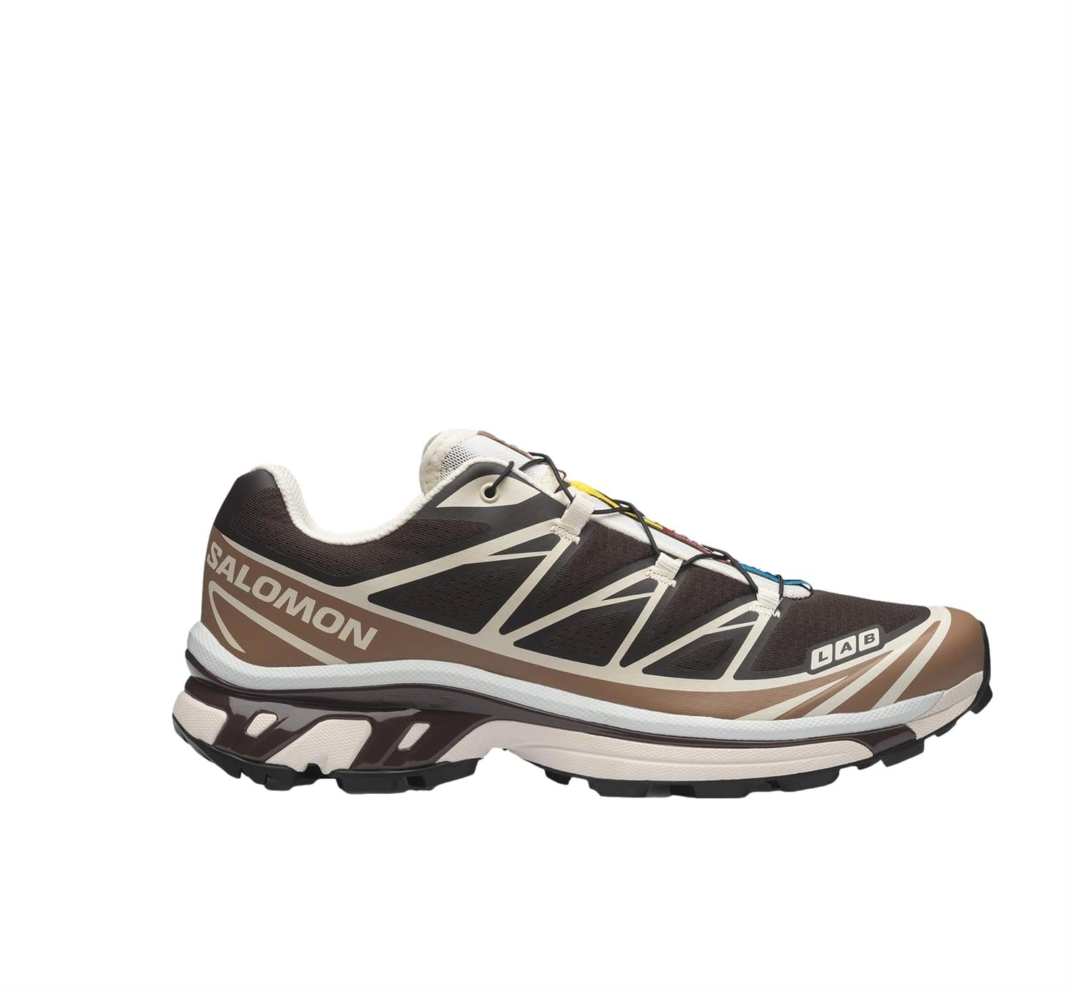 Salomon XT-6 Black Coffee/Burro/Bitter Chocolate Sko Brun