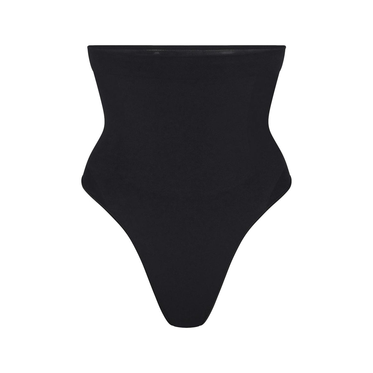 SKIMS Seamless Sculpt High-Waist Thong Onyx Undertøy Sort