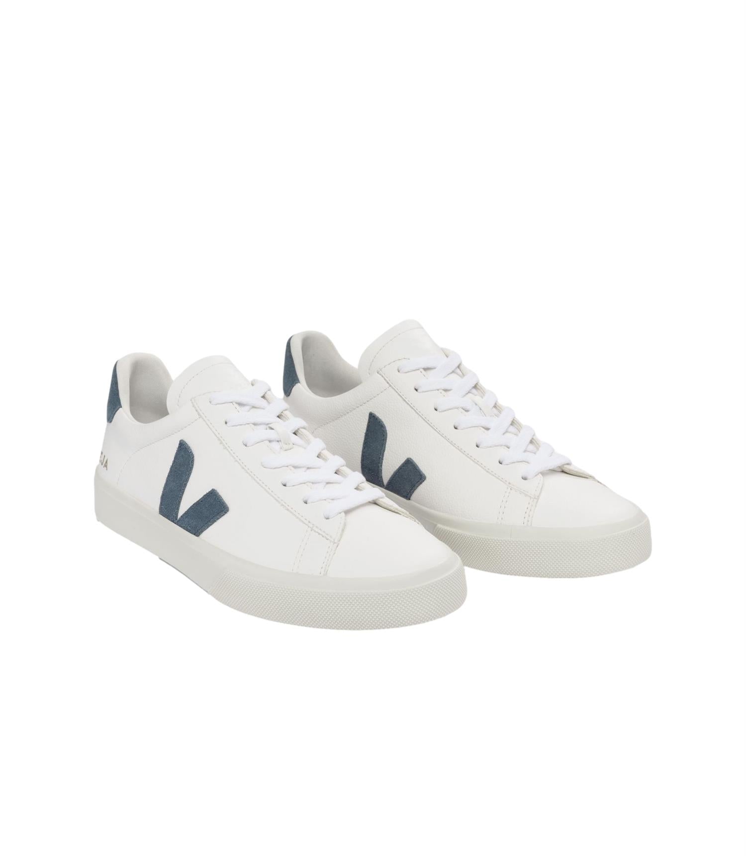 Veja Campo Extra White California Sko Hvit Og Blå
