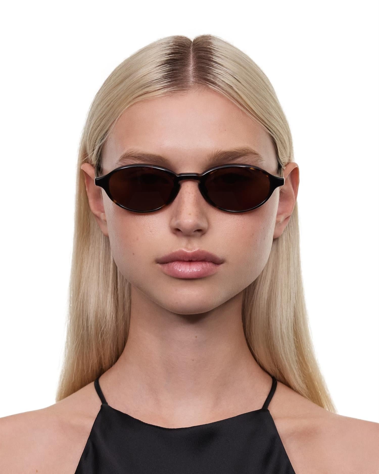 Chimi Eyewear Lex Deep Tortoise Solbriller Brun