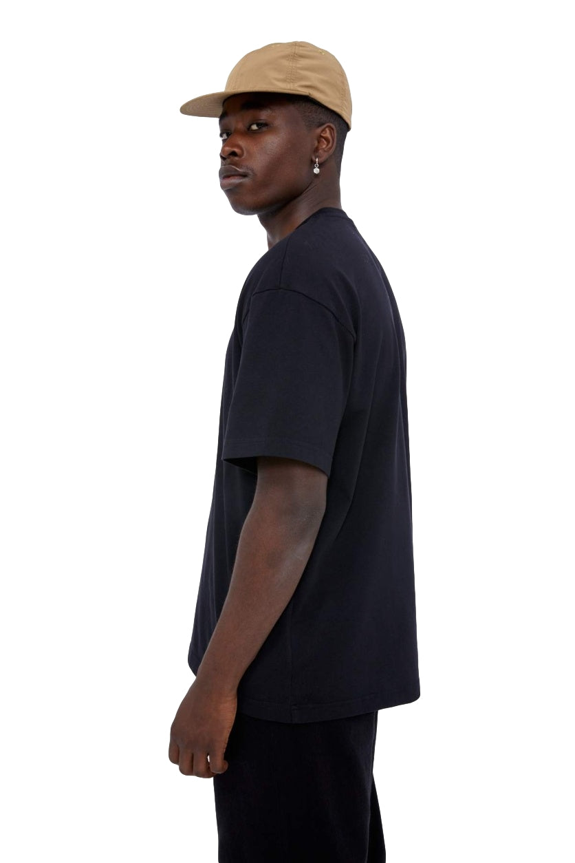 Livid Nelson Organic Black T-shirt Sort - modostore.no