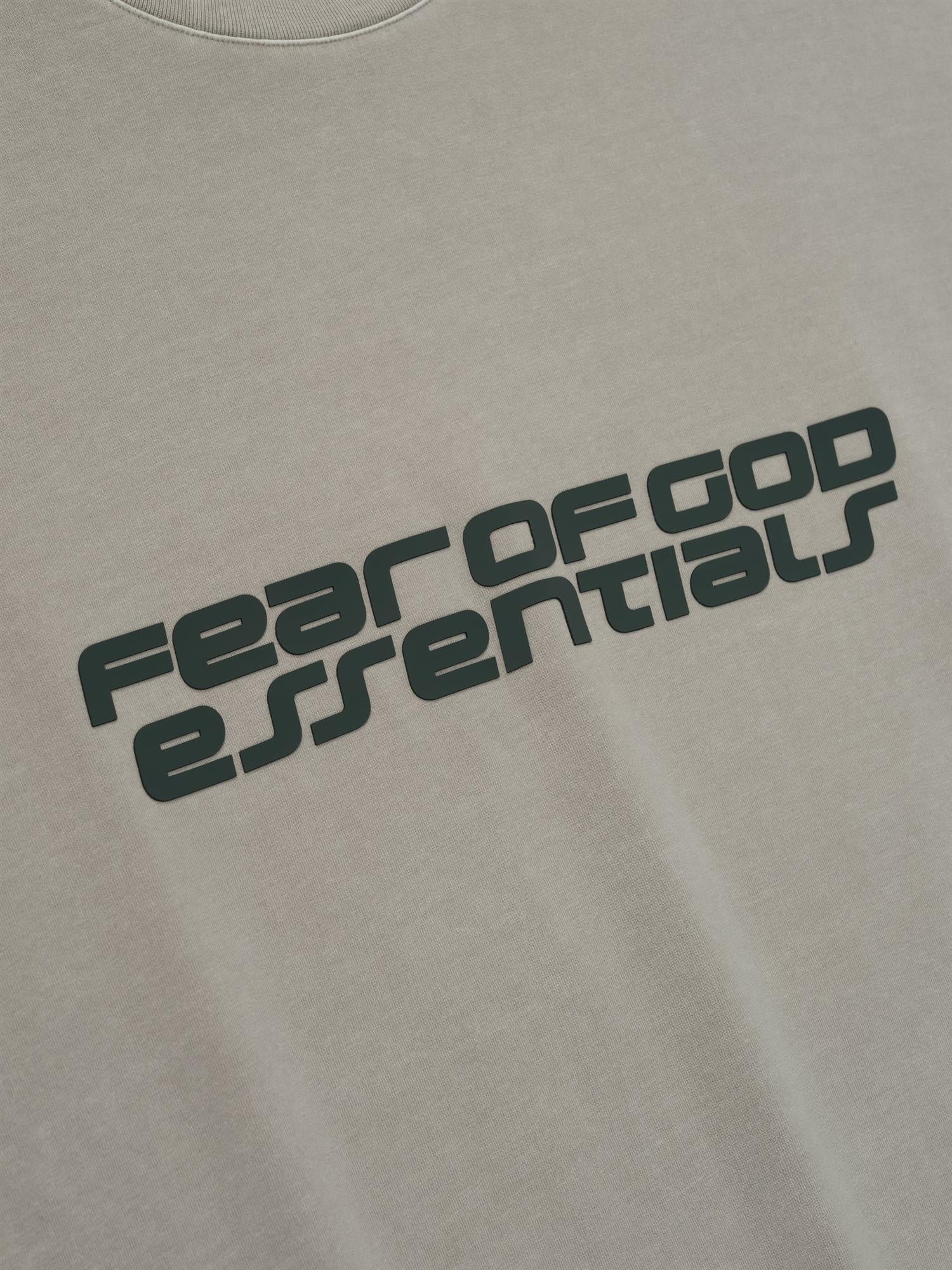 Fear of God Essentials 90'S Short Sleeve Tee T-shirt Grå - modostore.no