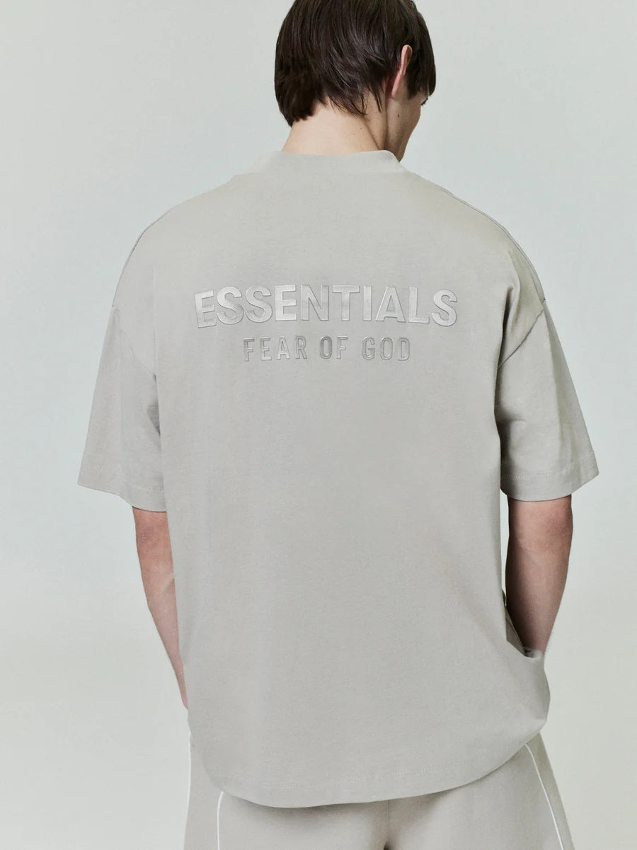 Fear of God Essentials Classic Tee T-shirt Grå - modostore.no