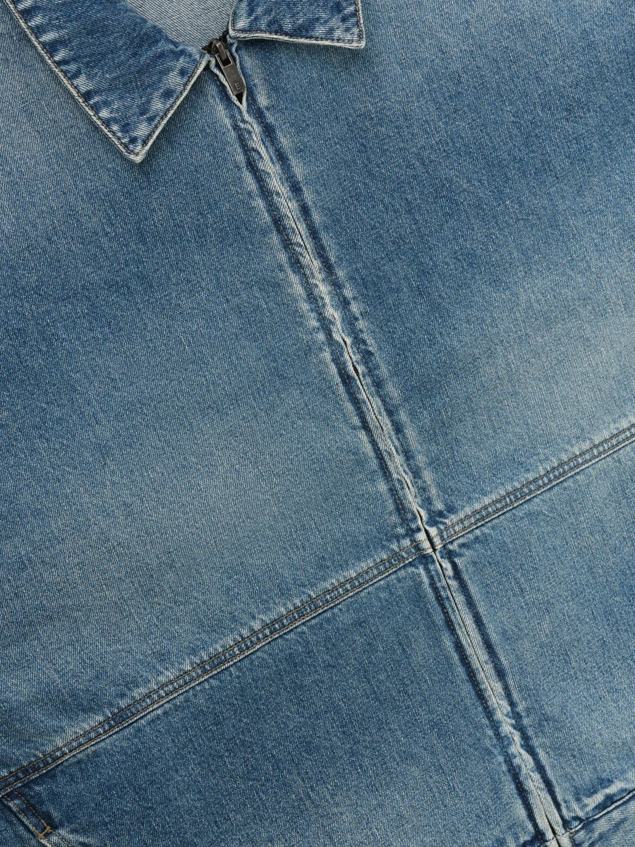 Fear of God Essentials Denim Trucker Jacket Jakke Denim - modostore.no
