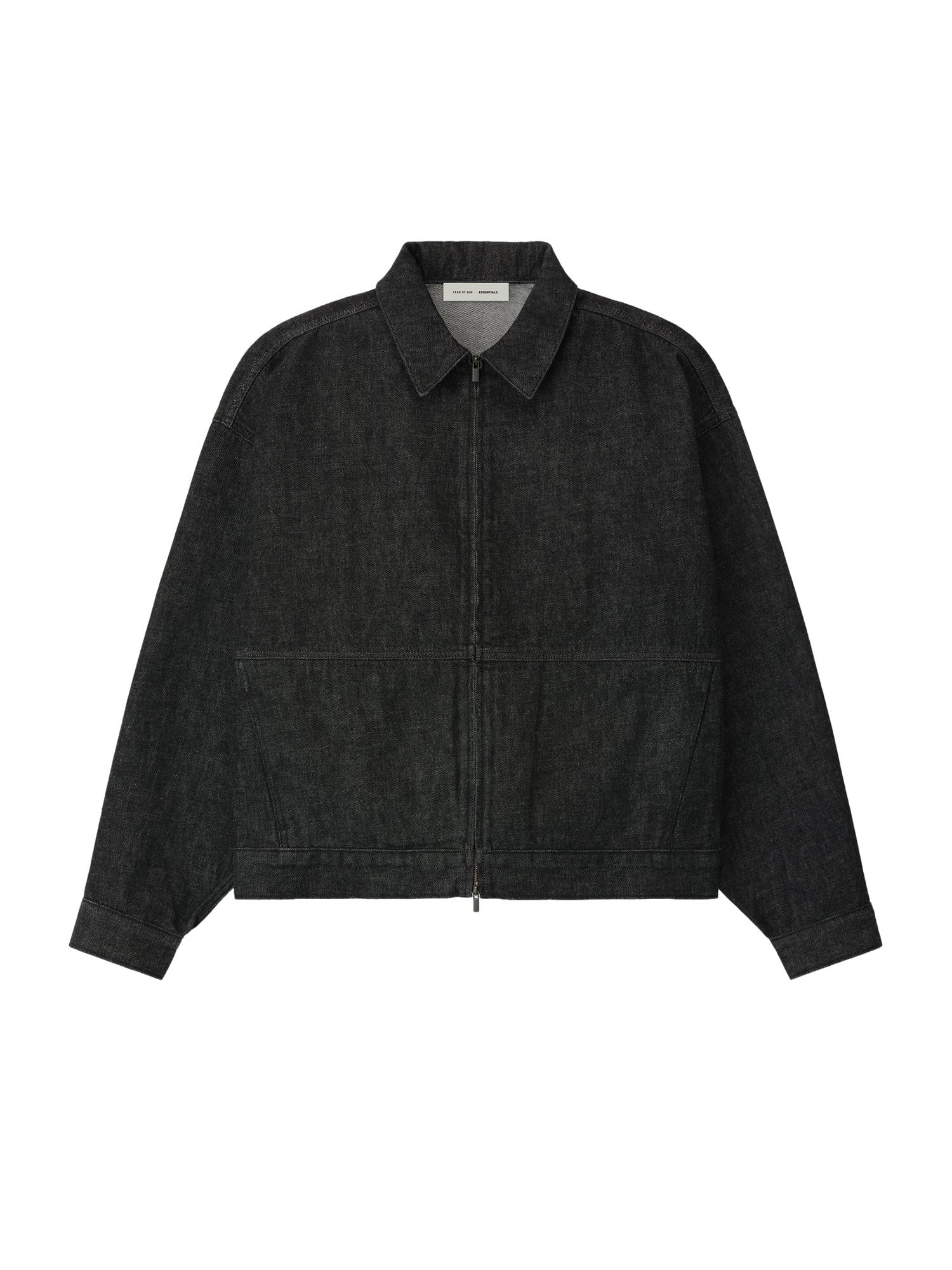 Fear of God Essentials Work Jacket Jakke Grå Denim - modostore.no