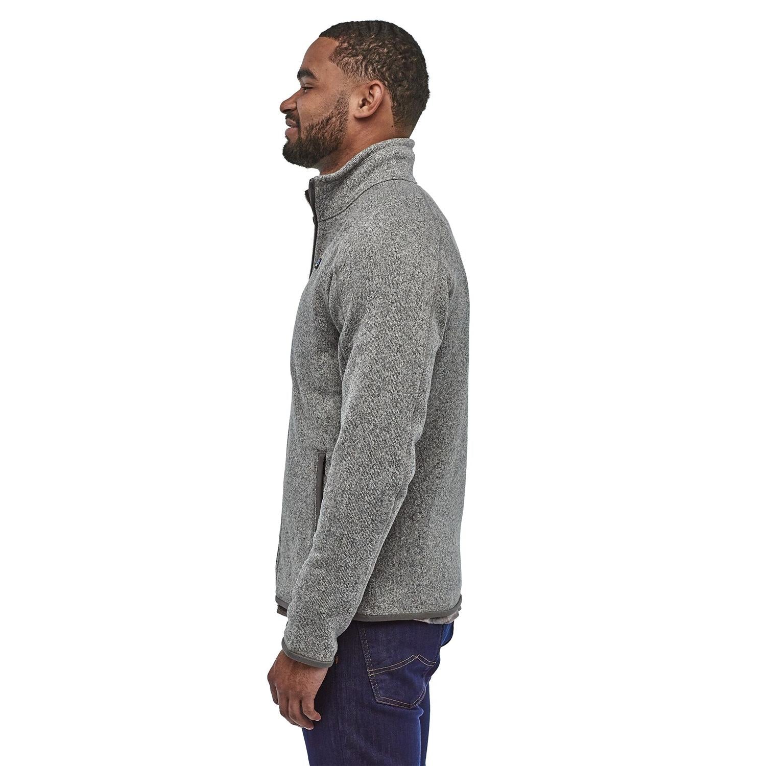 Patagonia Better Sweater Jkt Jakke Lys Grå Melert - modostore.no