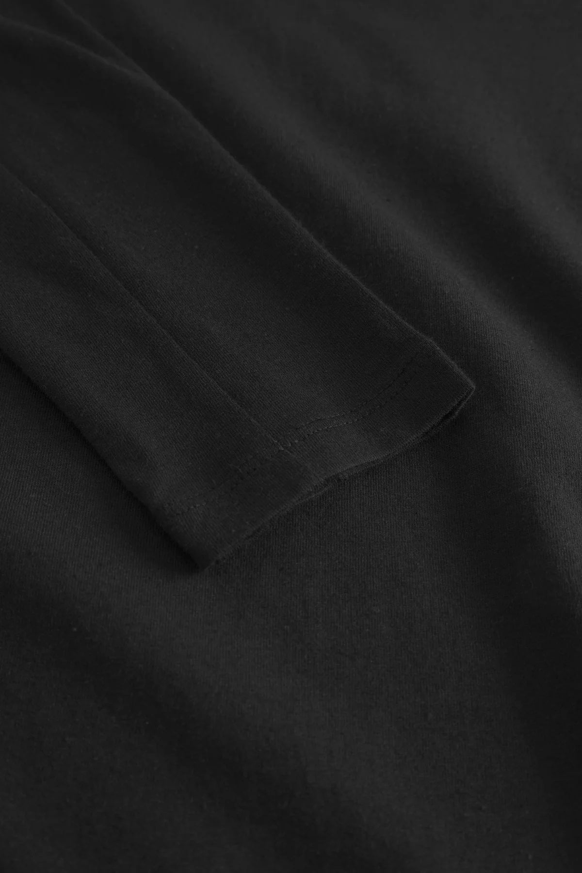 Once Untold Elfreda Ruched Top Topp Sort - modostore.no