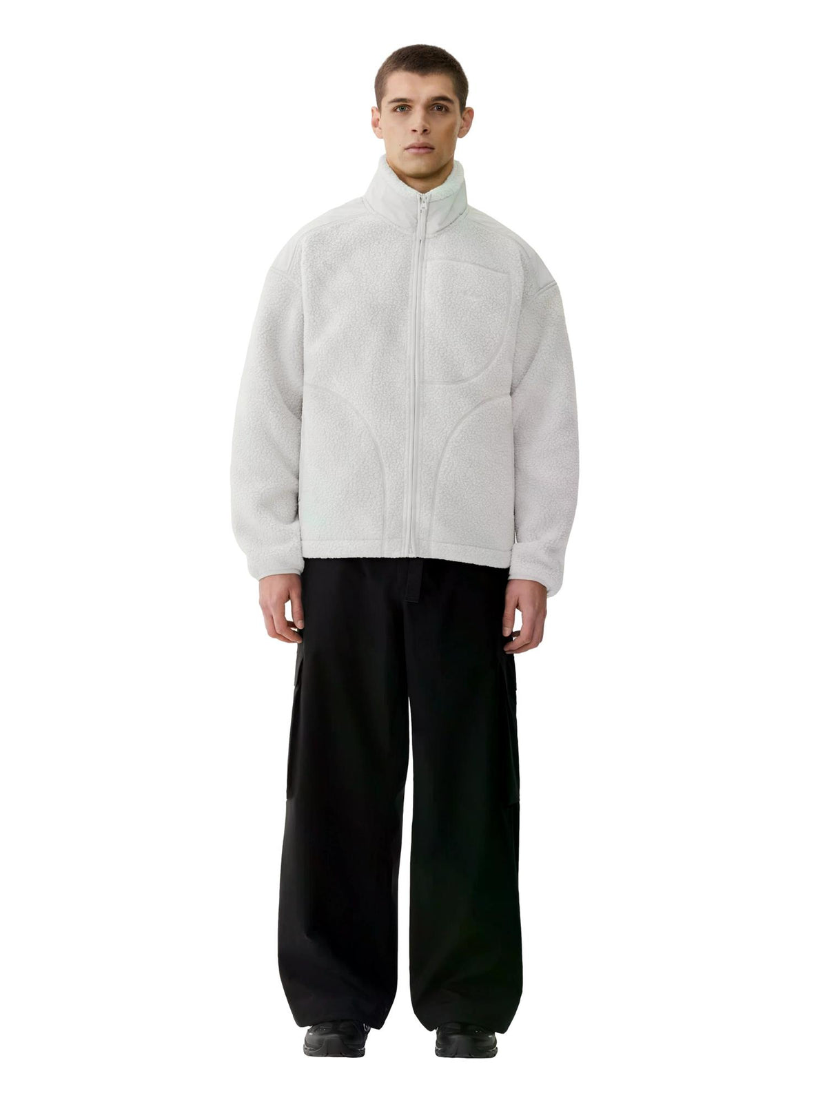 Blæst Skåla Polartec Jacket - Winter Haze Jakke Hvit