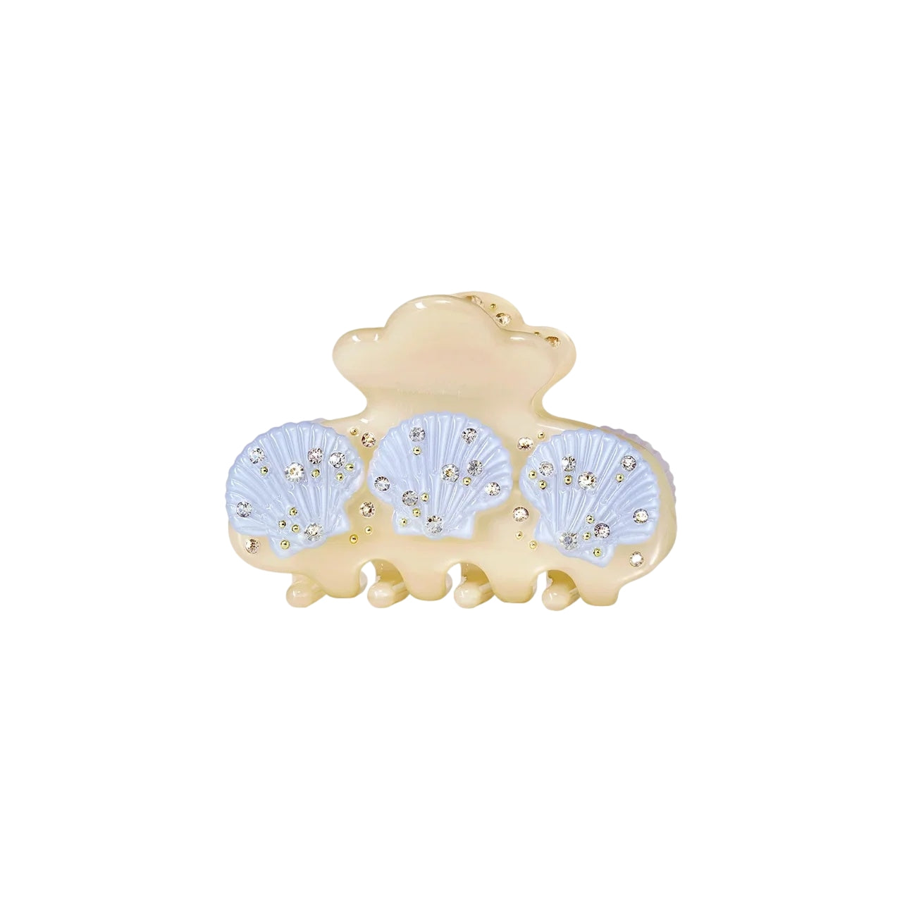 Maanesten Kerang Hairclaw Pear Sorbet Hårspenne Blå Og Gul - modostore.no