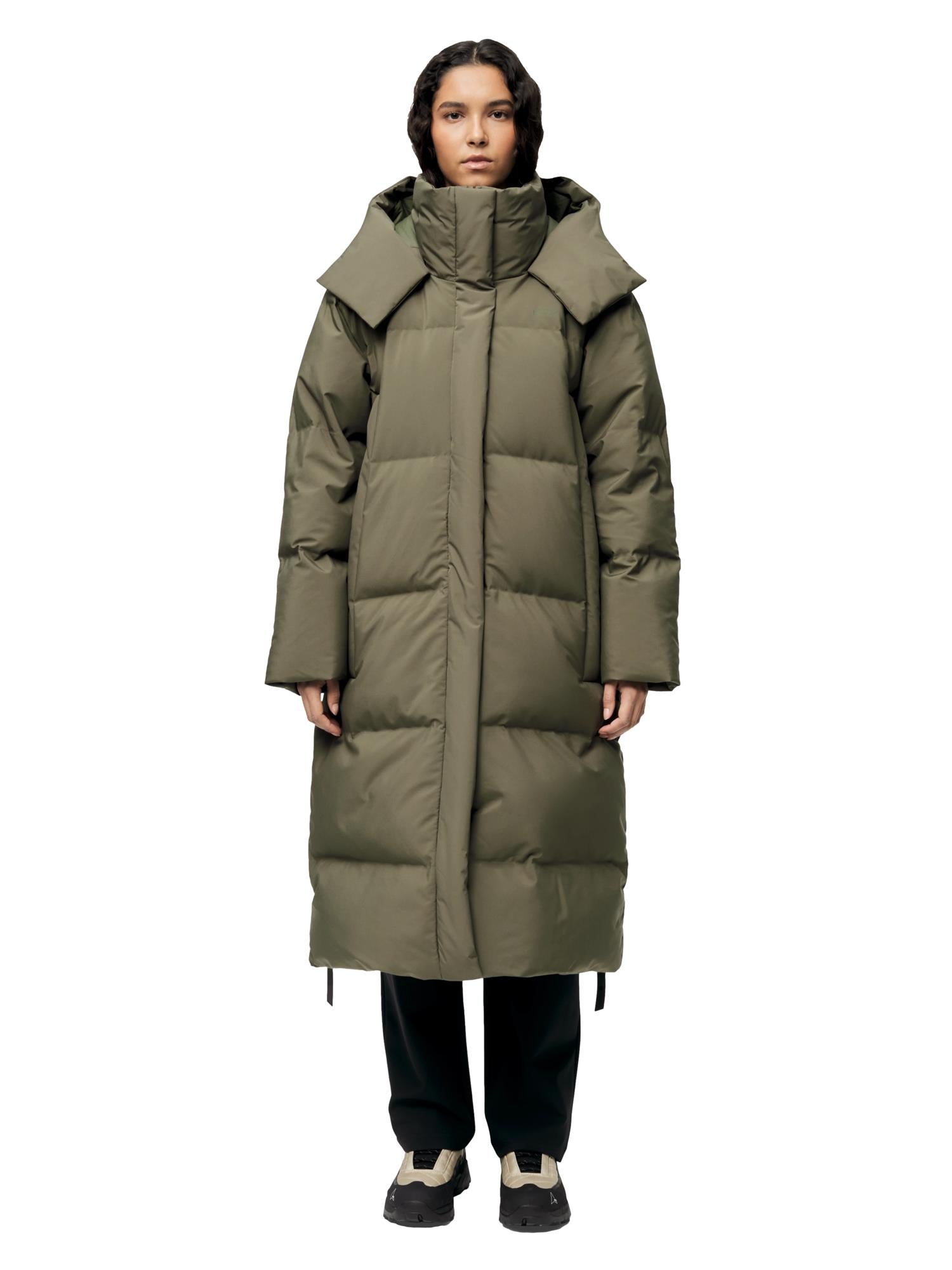 Blæst Stranda Down Coat Grape Leaf Jakke Grønn