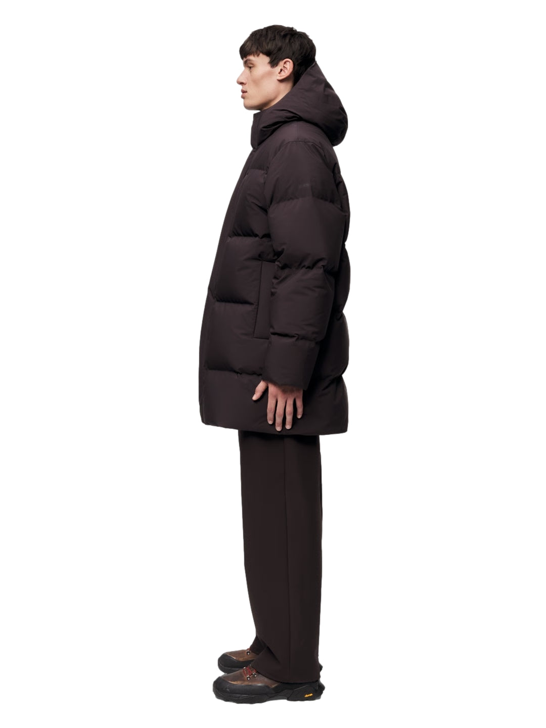 Blæst Ulla Down Jacket Brown Soil Jakke Brun - modostore.no