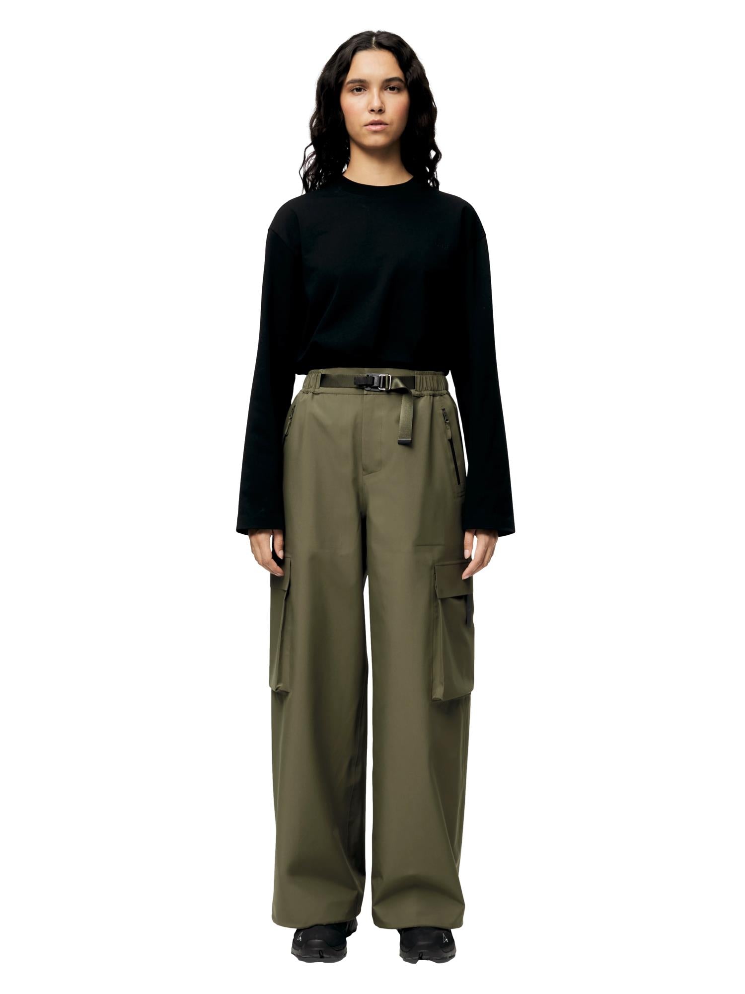 Blæst Klipra Pant Grape Leaf Bukse Oliven - modostore.no