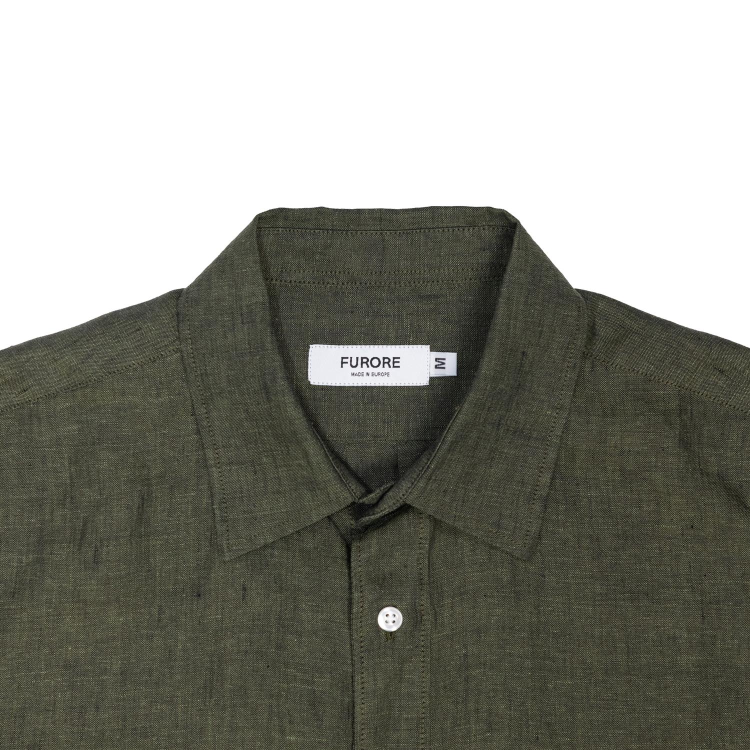 Furore Nick Shirt Skjorte Grønn - modostore.no