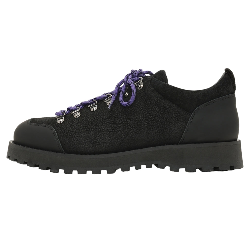 Garment Project Dune Low - Black Tumbled Nubuck Sko Sort - modostore.no