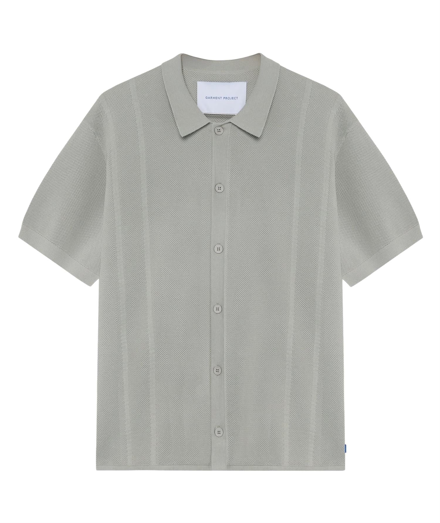 Garment Project Jeff Short Sleeve Skjorte Grønn - modostore.no