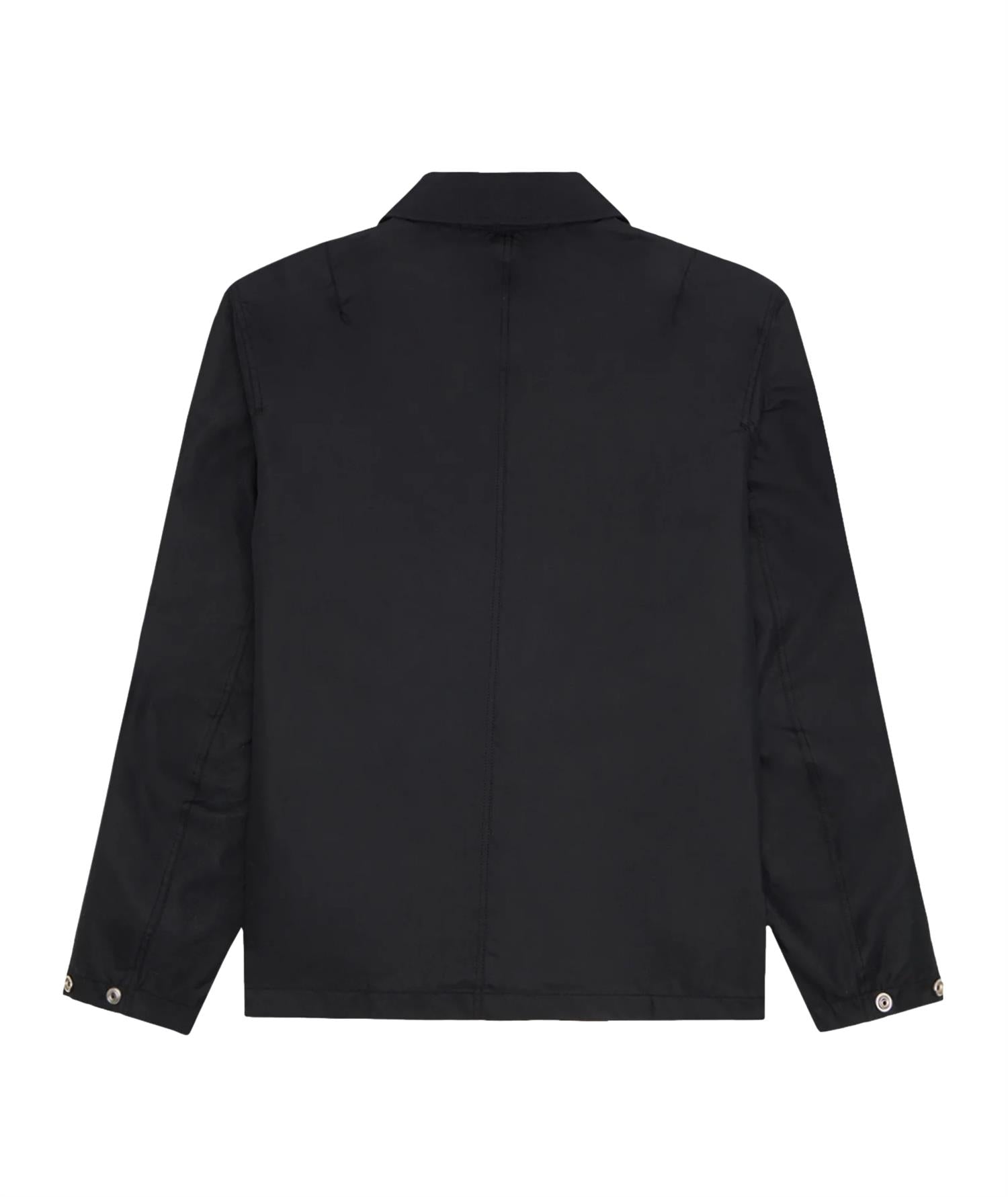 Garment Project Water Repellent Zipper Jacket Jakke Sort - modostore.no