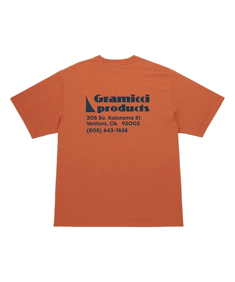 Gramicci G-Sail Tee Orange T-shirt Oransje - modostore.no