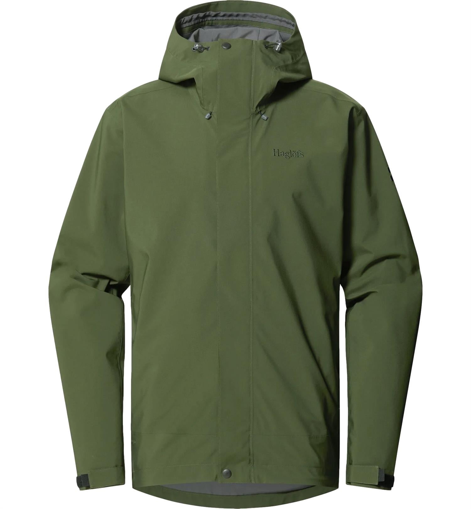 Haglöfs Breeze Proof Jacket Men Jakke Grønn - modostore.no