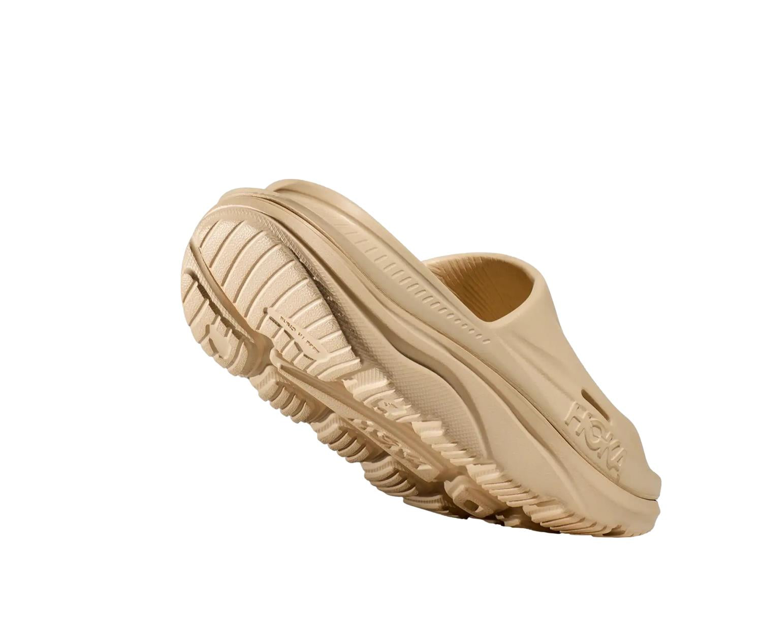 HOKA U Ora Recovery Slide 3 SSSS Sko Beige - modostore.no