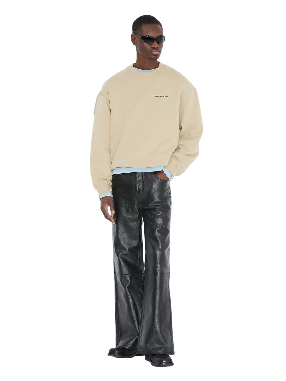 Holzweiler Ceremony Crew Genser Beige - modostore.no