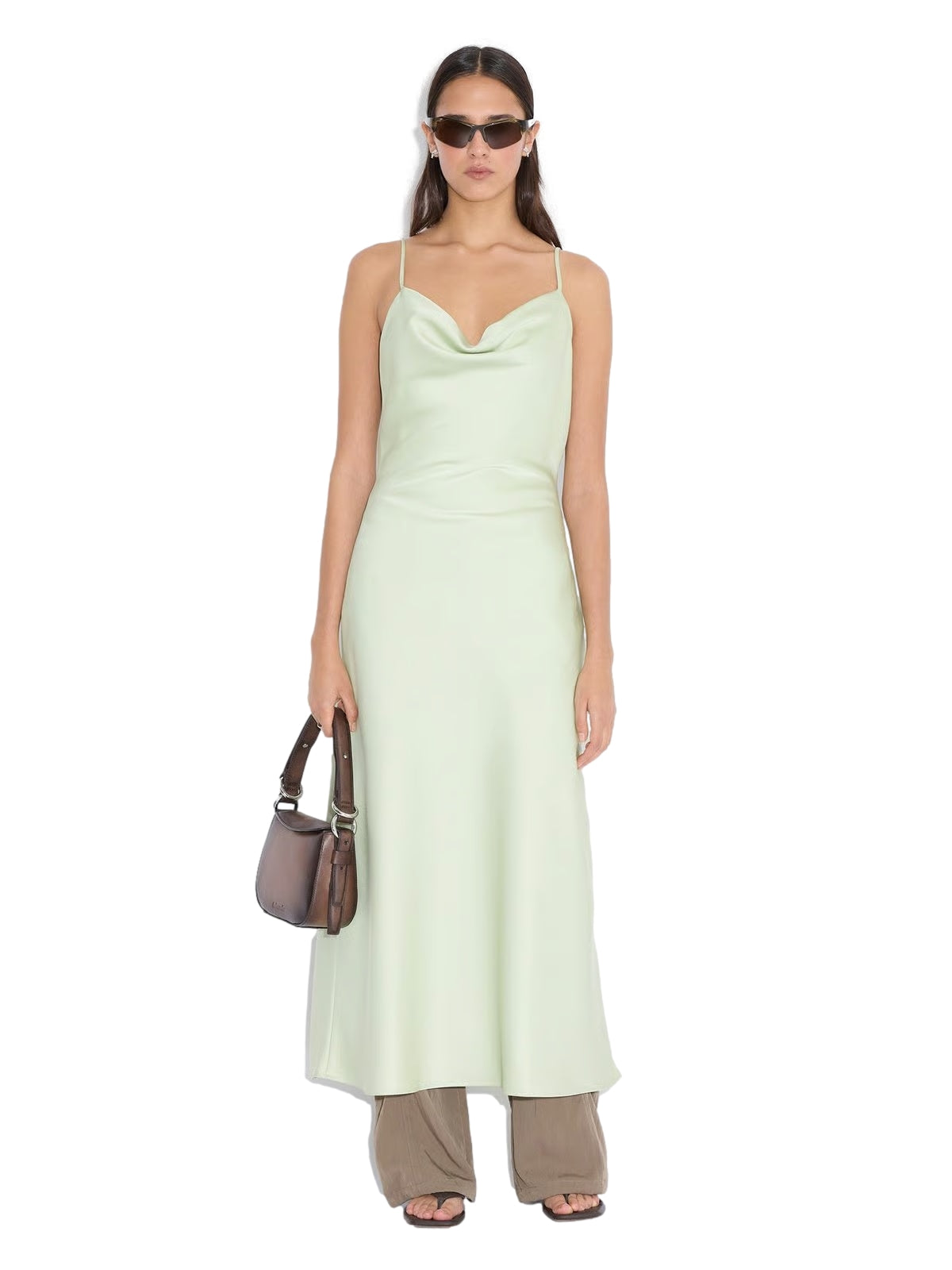 Holzweiler EIla dress Kjole Pastellgrønn - modostore.no