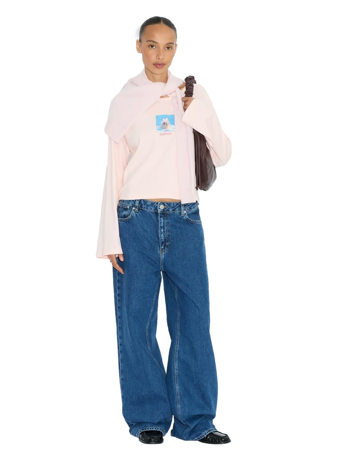 Holzweiler Kitty LS Topp Lyserosa - modostore.no