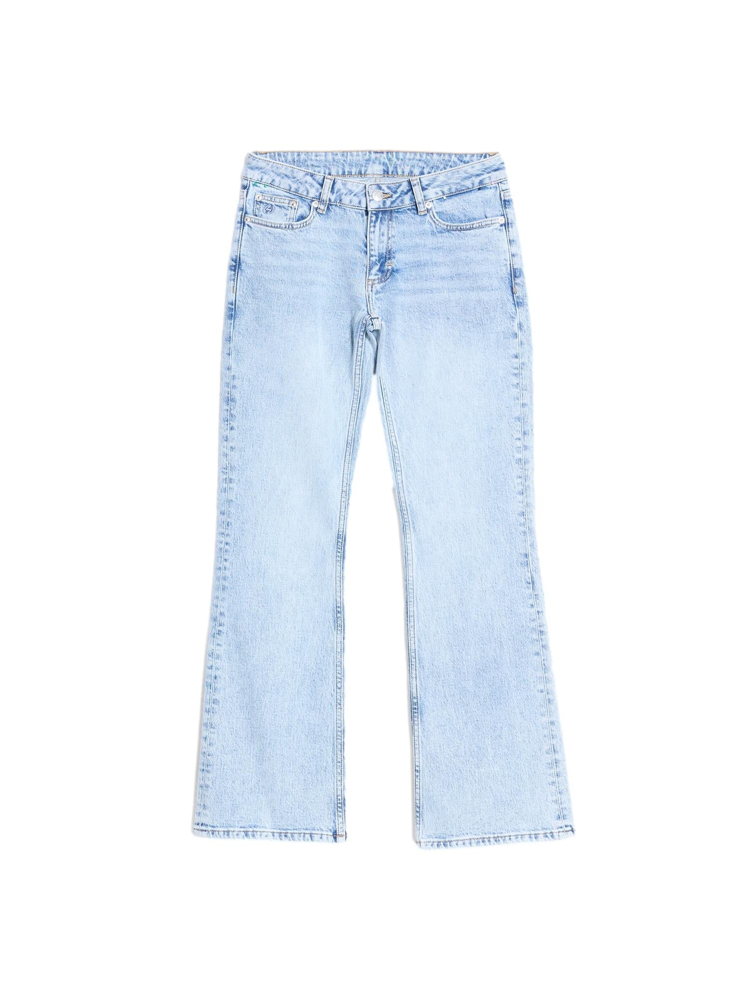 Holzweiler Low Jeans Blue Washed Jeans Lyseblå - modostore.no