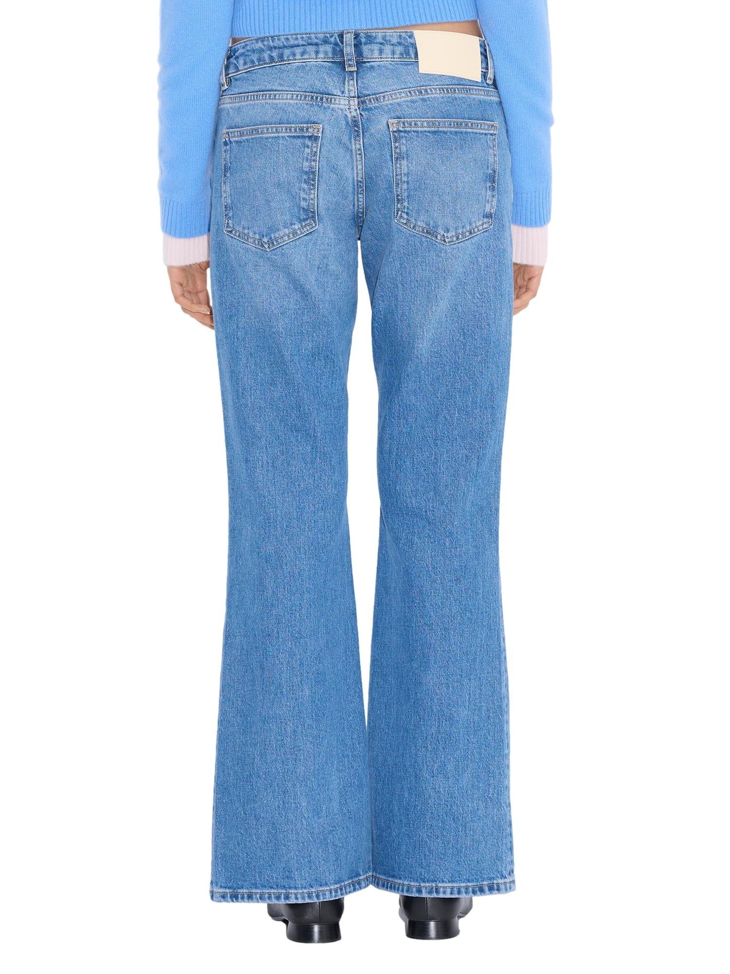 Holzweiler Low Jeans Mid Blue Jeans Blå - modostore.no