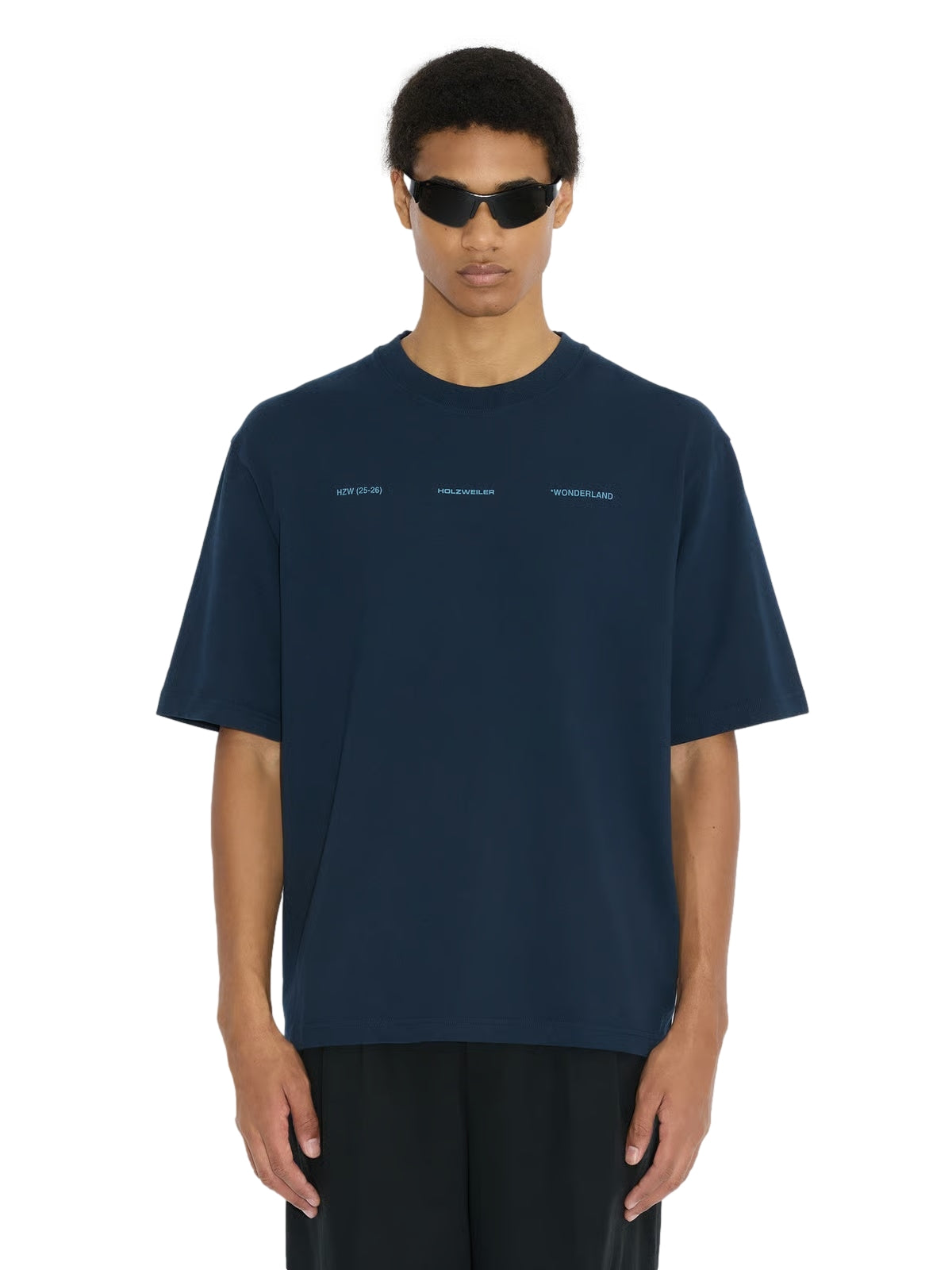 Holzweiler Ranger National Tee T-shirt Mørkeblå - modostore.no