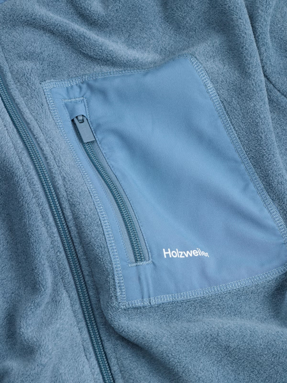 Holzweiler Regular Fleece Jacket Jakke Blå - modostore.no