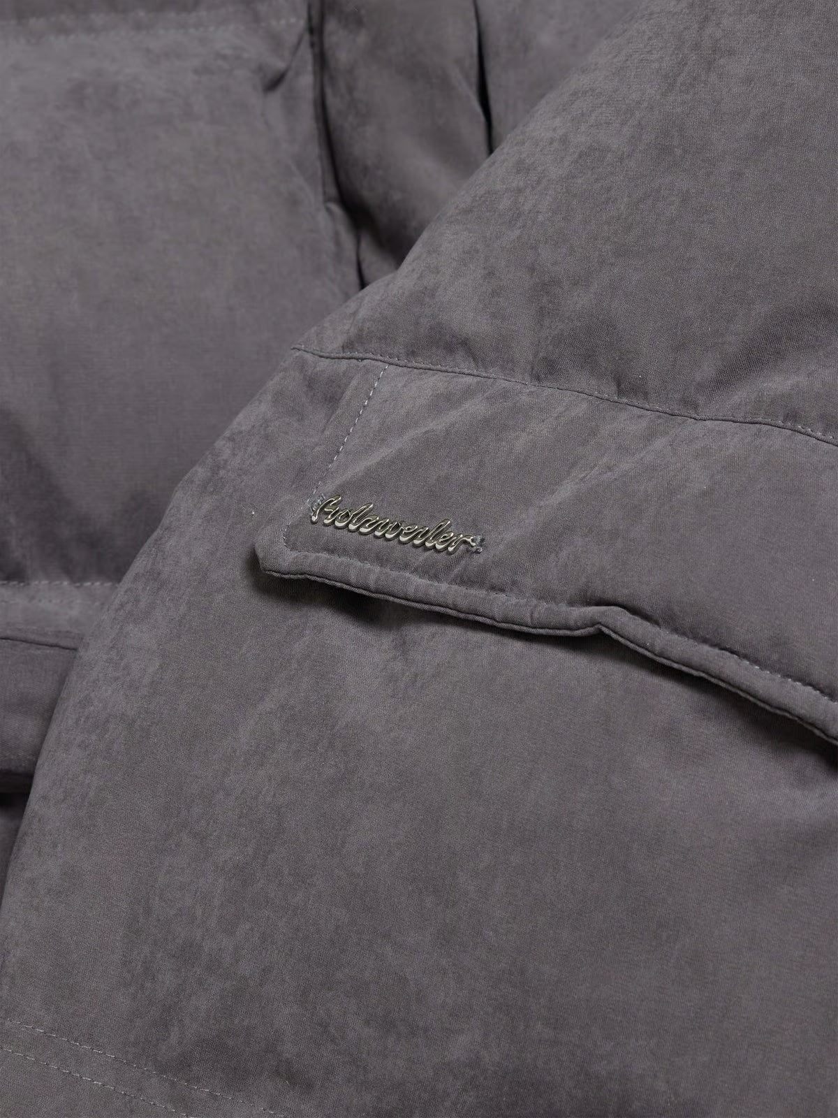 Holzweiler Steilia Brushed Down Jkt Jakke Grå - modostore.no