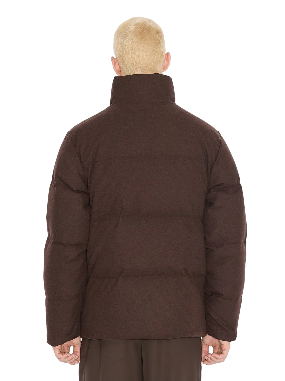 Holzweiler Tech Wool Down Jacket Jakke Brun - modostore.no