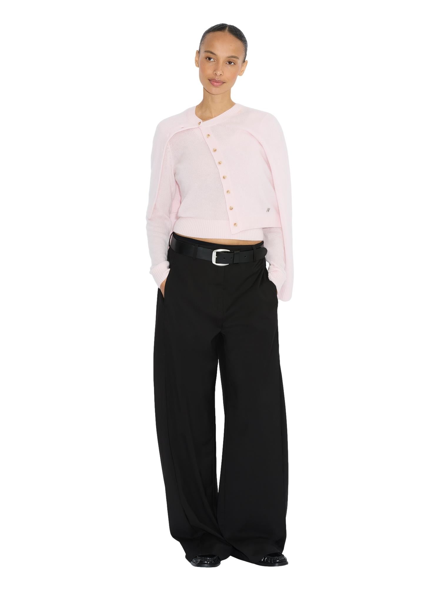 Holzweiler W. Cashmere Cardigan Cardigan Lyserosa - modostore.no